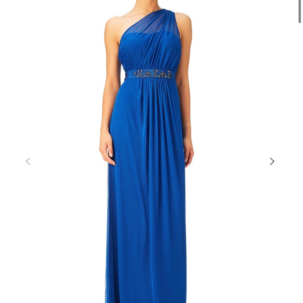 Adrianna Papell One Shoulder Gown